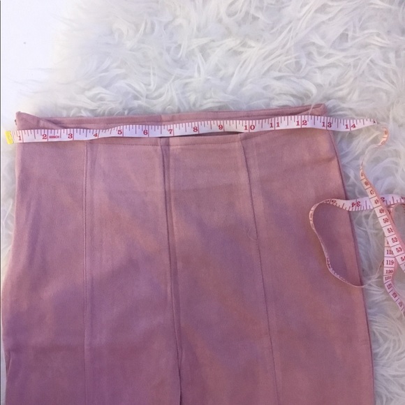 Suede jumpsuit top and pants - Picture 7 of 8